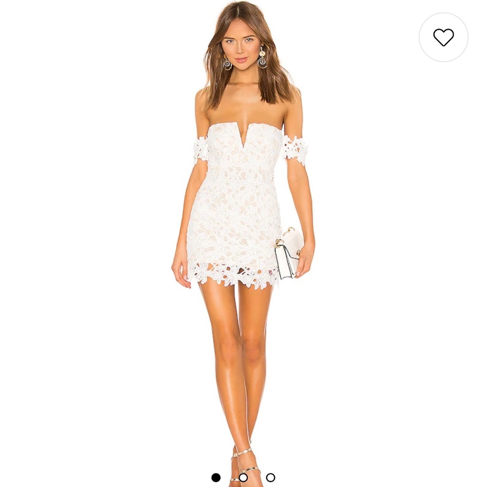 New MORE TO COME, Shannan Mini Lace Dress